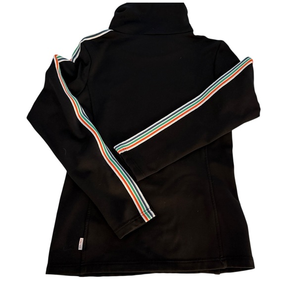 Bogner Fire+Ice Power Stretch Ski Base Layer Black Multi-Stripe M Performance - Picture 4 of 11